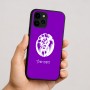 כיסוי בעיצוב אישי עם השם שלך לדגם - Apple iPhone 16 בעיצוב פני אריה