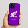 כיסוי בעיצוב אישי עם השם שלך לדגם - Apple iPhone 16 בעיצוב הונדה