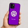 כיסוי בעיצוב אישי עם השם שלך לדגם - Apple iPhone 16 בעיצוב פולקסווגן