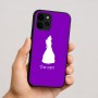 כיסוי בעיצוב אישי עם השם שלך לדגם - Apple iPhone 16 בעיצוב נסיכה