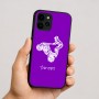 כיסוי בעיצוב אישי עם השם שלך לדגם - Apple iPhone 16 בעיצוב רוכב טרקטורונים