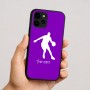כיסוי בעיצוב אישי עם השם שלך לדגם - Apple iPhone 16 בעיצוב שחקן כדורסל