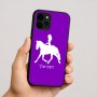 כיסוי בעיצוב אישי עם השם שלך לדגם - Apple iPhone 16 בעיצוב קאוגירל - אישה
