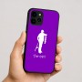 כיסוי בעיצוב אישי עם השם שלך לדגם - Apple iPhone 16 בעיצוב פישמן