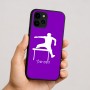 כיסוי בעיצוב אישי עם השם שלך לדגם - Apple iPhone 16 בעיצוב קפיצת משוכות