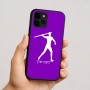 כיסוי בעיצוב אישי עם השם שלך לדגם - Apple iPhone 16 בעיצוב זורק כידון