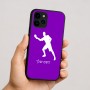 כיסוי בעיצוב אישי עם השם שלך לדגם - Apple iPhone 16 בעיצוב שחקן פינג פונג