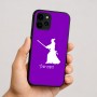 כיסוי בעיצוב אישי עם השם שלך לדגם - Apple iPhone 16 בעיצוב סמוראי