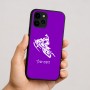כיסוי בעיצוב אישי עם השם שלך לדגם - Apple iPhone 16 בעיצוב אופנוע שלג