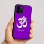 כיסוי בעיצוב אישי עם השם שלך לדגם - Apple iPhone 16 בעיצוב סמל אום