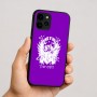 כיסוי בעיצוב אישי עם השם שלך לדגם - Apple iPhone 16 בעיצוב רוקנרול
