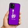 כיסוי בעיצוב אישי עם השם שלך לדגם - Apple iPhone 16 בעיצוב פסל החירות