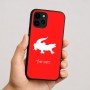 כיסוי בעיצוב אישי עם השם שלך לדגם - Apple iPhone 16 בעיצוב תנין