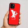 כיסוי בעיצוב אישי עם השם שלך לדגם - Apple iPhone 16 בעיצוב קופידון