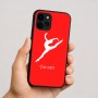 כיסוי בעיצוב אישי עם השם שלך לדגם - Apple iPhone 16 בעיצוב בלט