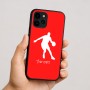 כיסוי בעיצוב אישי עם השם שלך לדגם - Apple iPhone 16 בעיצוב שחקן כדורסל