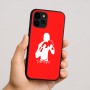 כיסוי בעיצוב אישי עם השם שלך לדגם - Apple iPhone 16 בעיצוב אגרוף