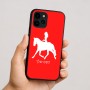כיסוי בעיצוב אישי עם השם שלך לדגם - Apple iPhone 16 בעיצוב קאוגירל - אישה