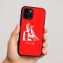 כיסוי בעיצוב אישי עם השם שלך לדגם - Apple iPhone 16 בעיצוב קאוגירל