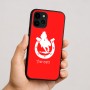 כיסוי בעיצוב אישי עם השם שלך לדגם - Apple iPhone 16 בעיצוב פרסה וסוס
