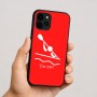 כיסוי בעיצוב אישי עם השם שלך לדגם - Apple iPhone 16 בעיצוב קיאק אולימפי