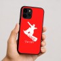 כיסוי בעיצוב אישי עם השם שלך לדגם - Apple iPhone 16 בעיצוב סנובורדיסט