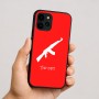 כיסוי בעיצוב אישי עם השם שלך לדגם - Apple iPhone 16 בעיצוב אק 47