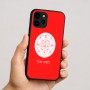 כיסוי בעיצוב אישי עם השם שלך לדגם - Apple iPhone 16 בעיצוב לוח שנה אצטקי של המאיה
