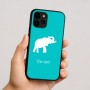 כיסוי בעיצוב אישי עם השם שלך לדגם - Apple iPhone 16 בעיצוב פיל