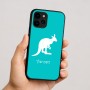 כיסוי בעיצוב אישי עם השם שלך לדגם - Apple iPhone 16 בעיצוב קנגורו