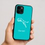כיסוי בעיצוב אישי עם השם שלך לדגם - Apple iPhone 16 בעיצוב פומה