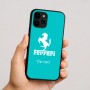כיסוי בעיצוב אישי עם השם שלך לדגם - Apple iPhone 16 בעיצוב פרארי