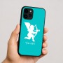כיסוי בעיצוב אישי עם השם שלך לדגם - Apple iPhone 16 בעיצוב קופידון