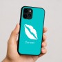 כיסוי בעיצוב אישי עם השם שלך לדגם - Apple iPhone 16 בעיצוב שפתיים - נשיקה