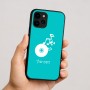 כיסוי בעיצוב אישי עם השם שלך לדגם - Apple iPhone 16 בעיצוב תקליטור - אזור מוזיקה