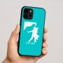 כיסוי בעיצוב אישי עם השם שלך לדגם - Apple iPhone 16 בעיצוב אישה רוקדת עם גבר