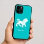 כיסוי בעיצוב אישי עם השם שלך לדגם - Apple iPhone 16 בעיצוב מזלות - אריה