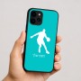 כיסוי בעיצוב אישי עם השם שלך לדגם - Apple iPhone 16 בעיצוב שחקן כדורסל