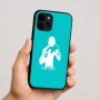 כיסוי בעיצוב אישי עם השם שלך לדגם - Apple iPhone 16 בעיצוב אגרוף
