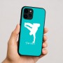 כיסוי בעיצוב אישי עם השם שלך לדגם - Apple iPhone 16 בעיצוב ברייקדאנס