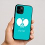 כיסוי בעיצוב אישי עם השם שלך לדגם - Apple iPhone 16 בעיצוב פינג פונג