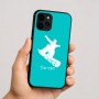כיסוי בעיצוב אישי עם השם שלך לדגם - Apple iPhone 16 בעיצוב סנובורדיסט