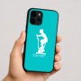 כיסוי בעיצוב אישי עם השם שלך לדגם - Apple iPhone 16 בעיצוב אימון ספינינג - אישה