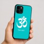 כיסוי בעיצוב אישי עם השם שלך לדגם - Apple iPhone 16 בעיצוב סמל אום