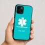 כיסוי בעיצוב אישי עם השם שלך לדגם - Apple iPhone 16 בעיצוב חובש