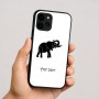 כיסוי בעיצוב אישי עם השם שלך לדגם - Apple iPhone 16 בעיצוב פיל