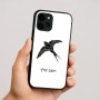 כיסוי בעיצוב אישי עם השם שלך לדגם - Apple iPhone 16 בעיצוב לבלוע