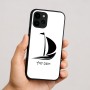 כיסוי בעיצוב אישי עם השם שלך לדגם - Apple iPhone 16 בעיצוב סירה