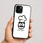 כיסוי בעיצוב אישי עם השם שלך לדגם - Apple iPhone 16 בעיצוב שף