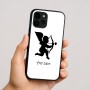 כיסוי בעיצוב אישי עם השם שלך לדגם - Apple iPhone 16 בעיצוב קופידון